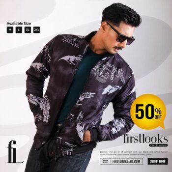Premium Padding Jacket for Men’s | Code: S-404 (BLACK)|