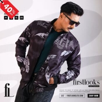 Premium Pedding Jacket for Men’s | Code: S-404 (BLACK)|