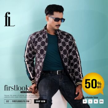 Premium Padding Jacket for Men’s | S-410 (Black)