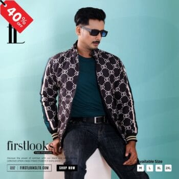 Premium Pedding Jacket for Men’s | S-410 (Black)