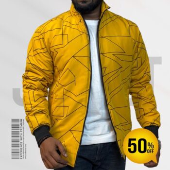 Premium Padding Jacket for Men’s | Code: P-601 (Yellow)