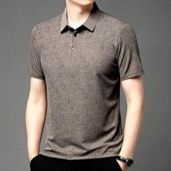 Premium China Polo Shirt For Men | Code: 618(Brown)
